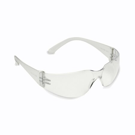 CORDOVA BULLDOG FROSTED CLEAR FRAME, CLEAR LENS EHF10S